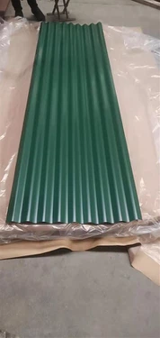 34 Korrugerte ferdigmalte Fargetakstein